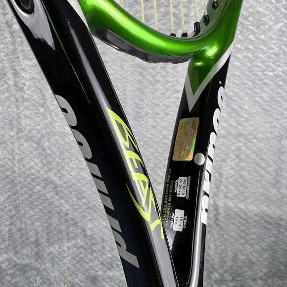 Pince Turbo Beast Tennis Racquet Oversize Titanium Head 4 3/8 Grip - Picture 8 of 15